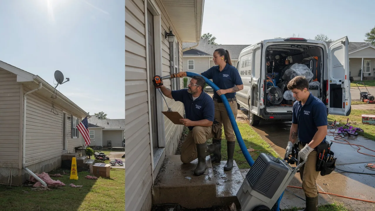 Ceiling Water Damage Restoration in Princeville, IL near me